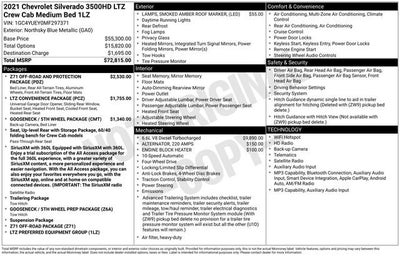 2021 Chevrolet Silverado 3500 HD LTZ