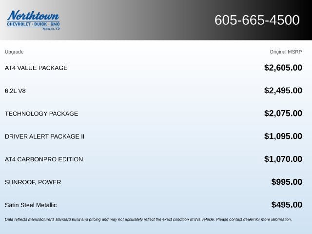 2021 GMC Sierra 1500 AT4