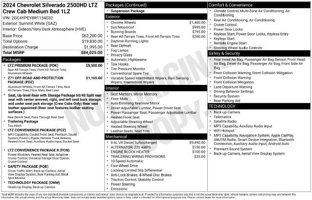 2024 Chevrolet Silverado 2500 HD LTZ
