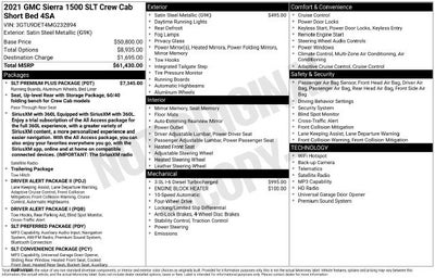 2021 GMC Sierra 1500 SLT
